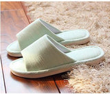 Simple Linen non-sliper wood floor Slipper