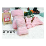 Susisang Towel gift set (pink)